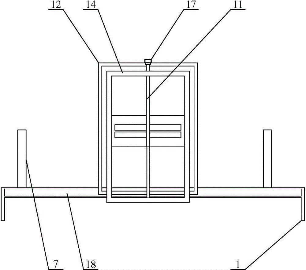 Ceramic tile flexible container bundling table