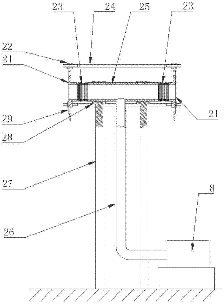 A Vacuum Optical Experimental System with a Fine-tuning Mechanism Outside the Cabin