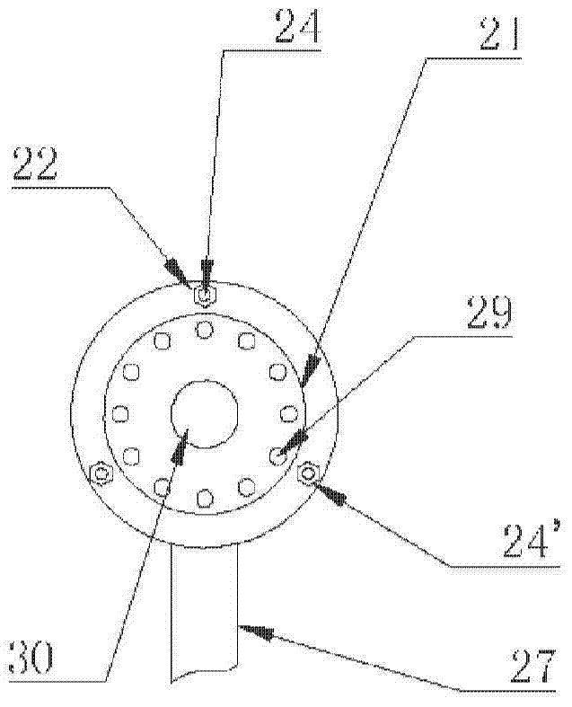 A Vacuum Optical Experimental System with a Fine-tuning Mechanism Outside the Cabin