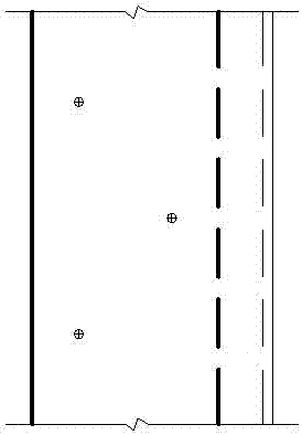 A method for quickly strengthening reinforced concrete eccentric columns