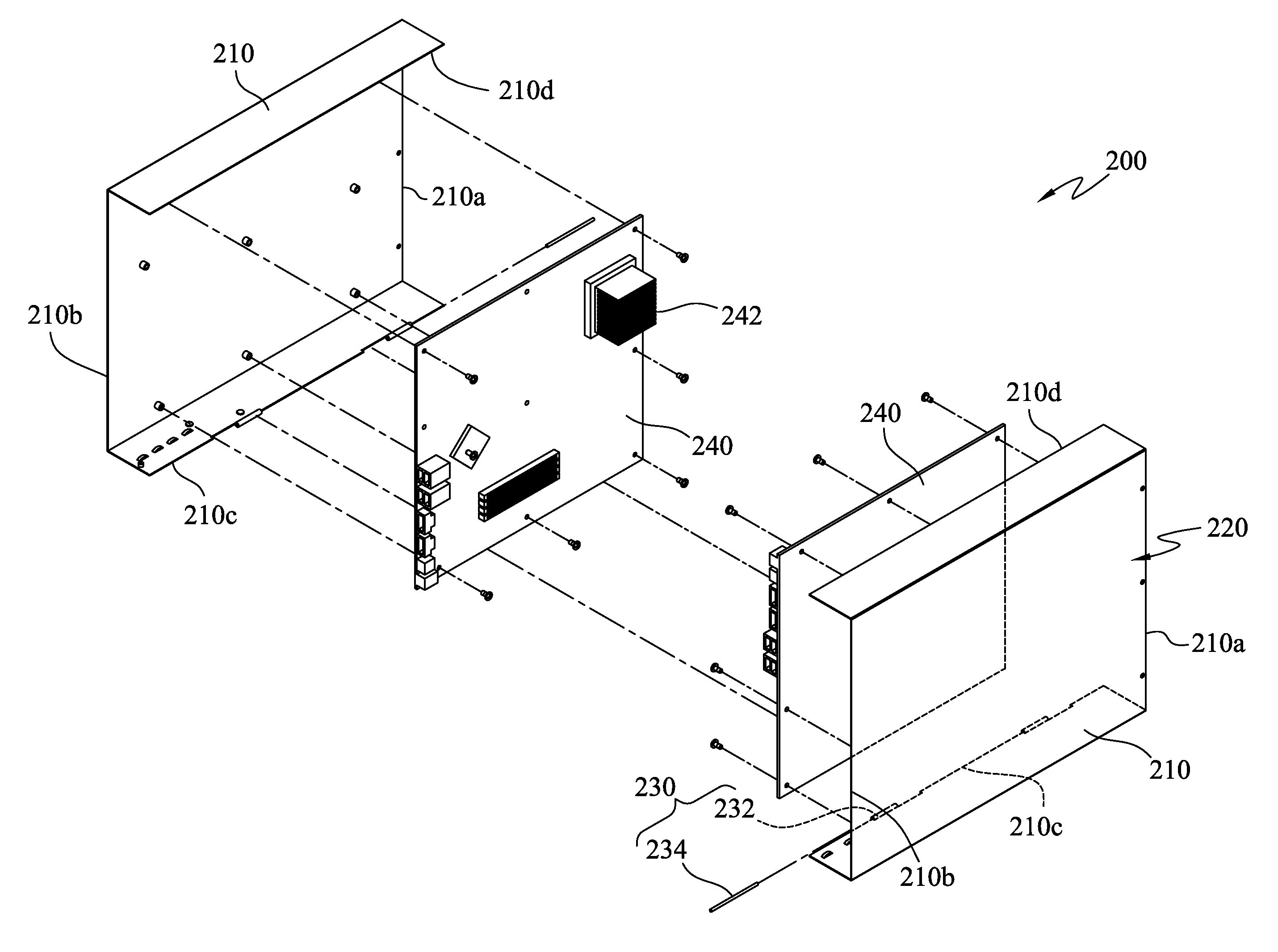 Openable Dual-Board Case for Multi-Mainboard System