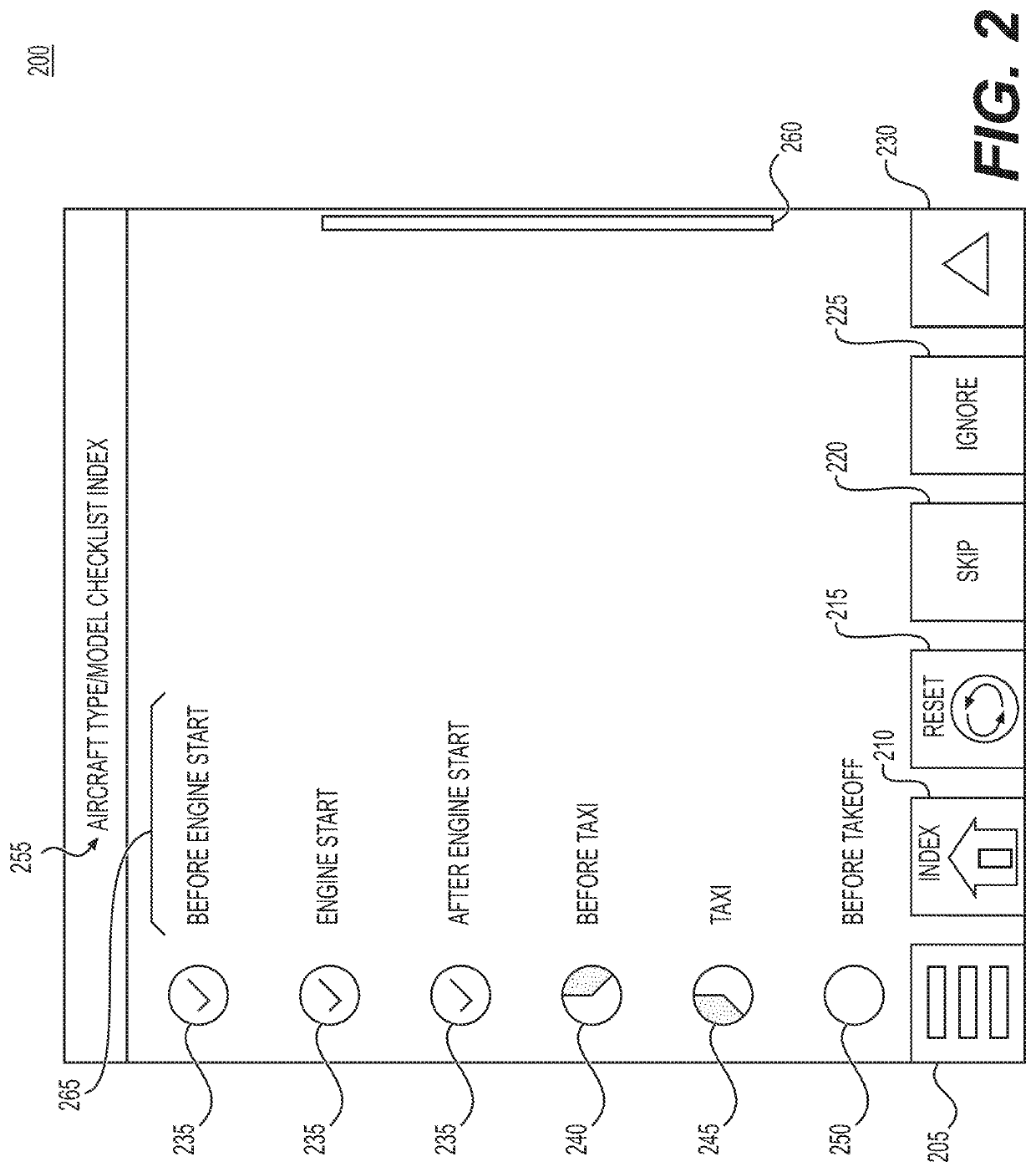 Methods and systems for electronic checklist data references