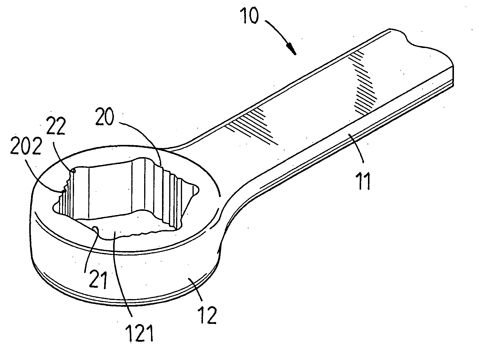 Clamping device for providing high twisting forces and low damage to screw device