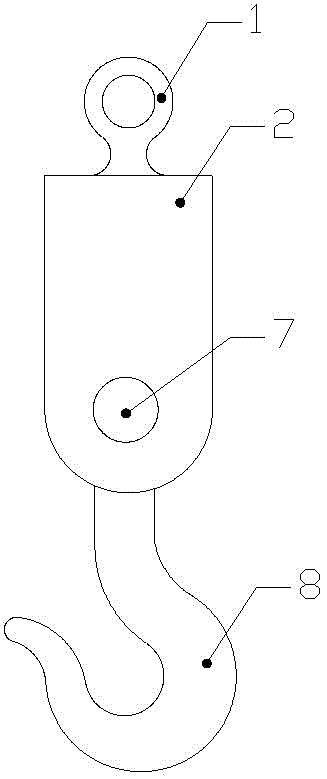 Lifting hook capable of achieving automatic engagement and disengagement