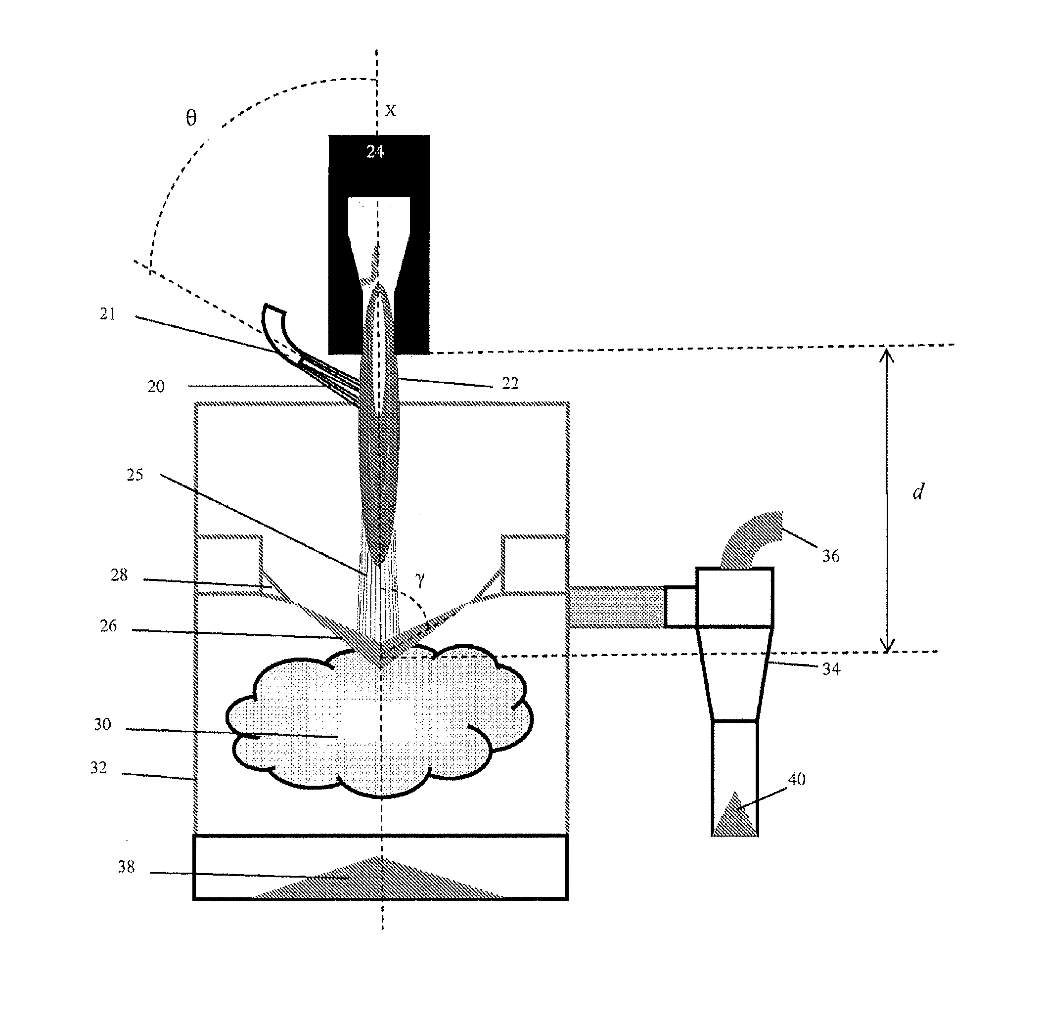 Highly pure powder intended for thermal spraying