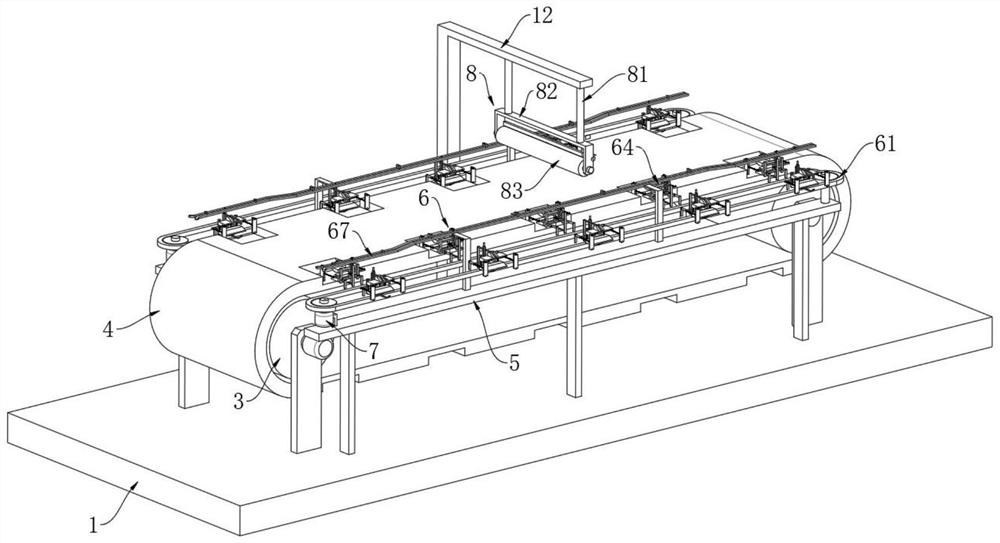 Carton printing treatment system and printing treatment method