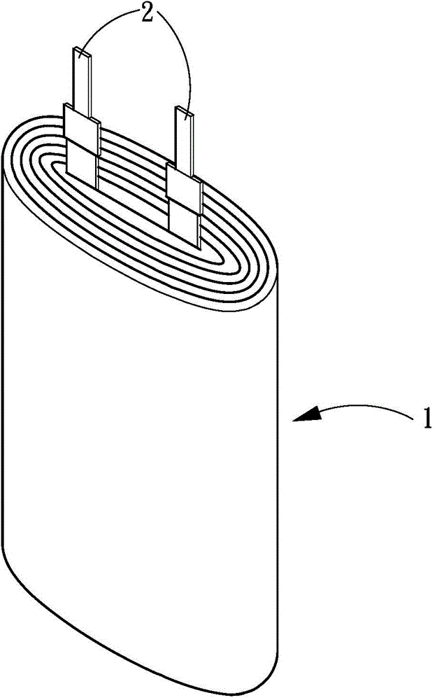 Curved battery and manufacturing method thereof