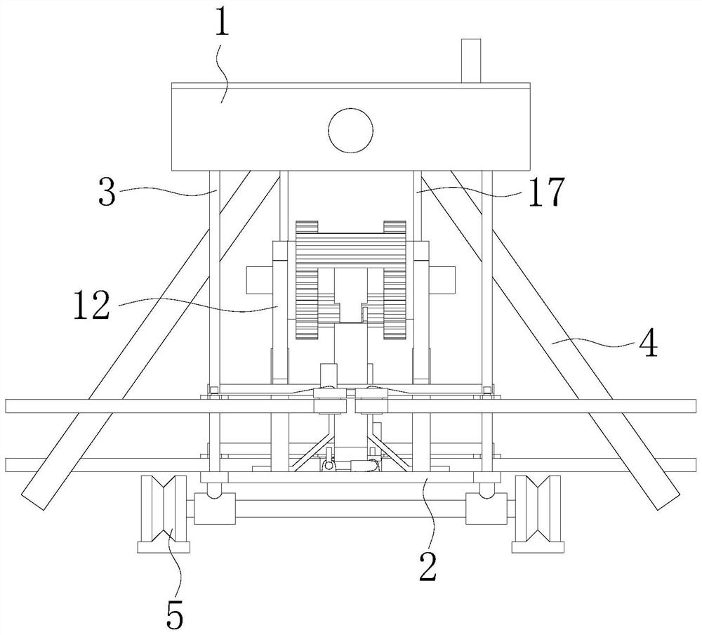 Feeding device for frog ecological breeding