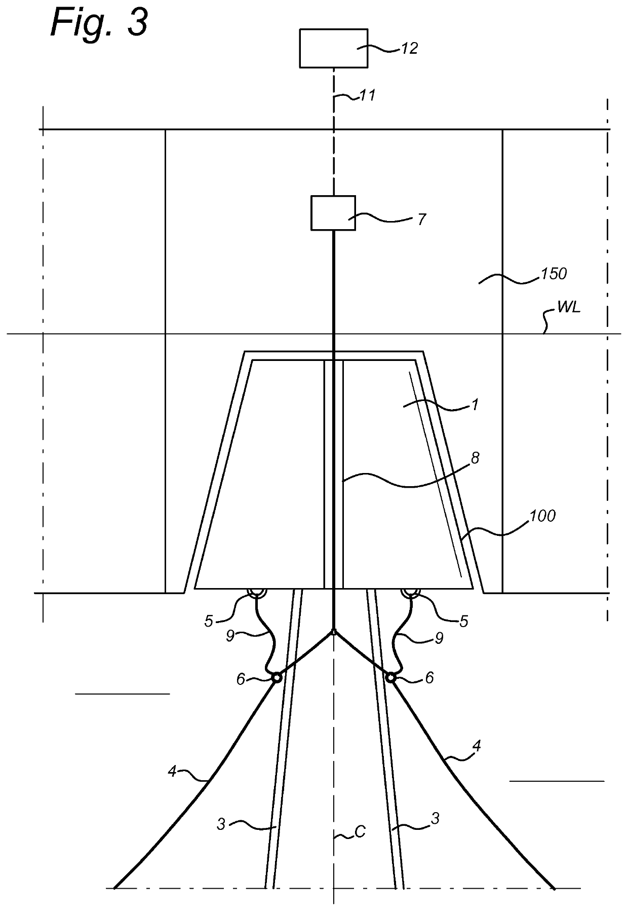 Turret mooring buoy system