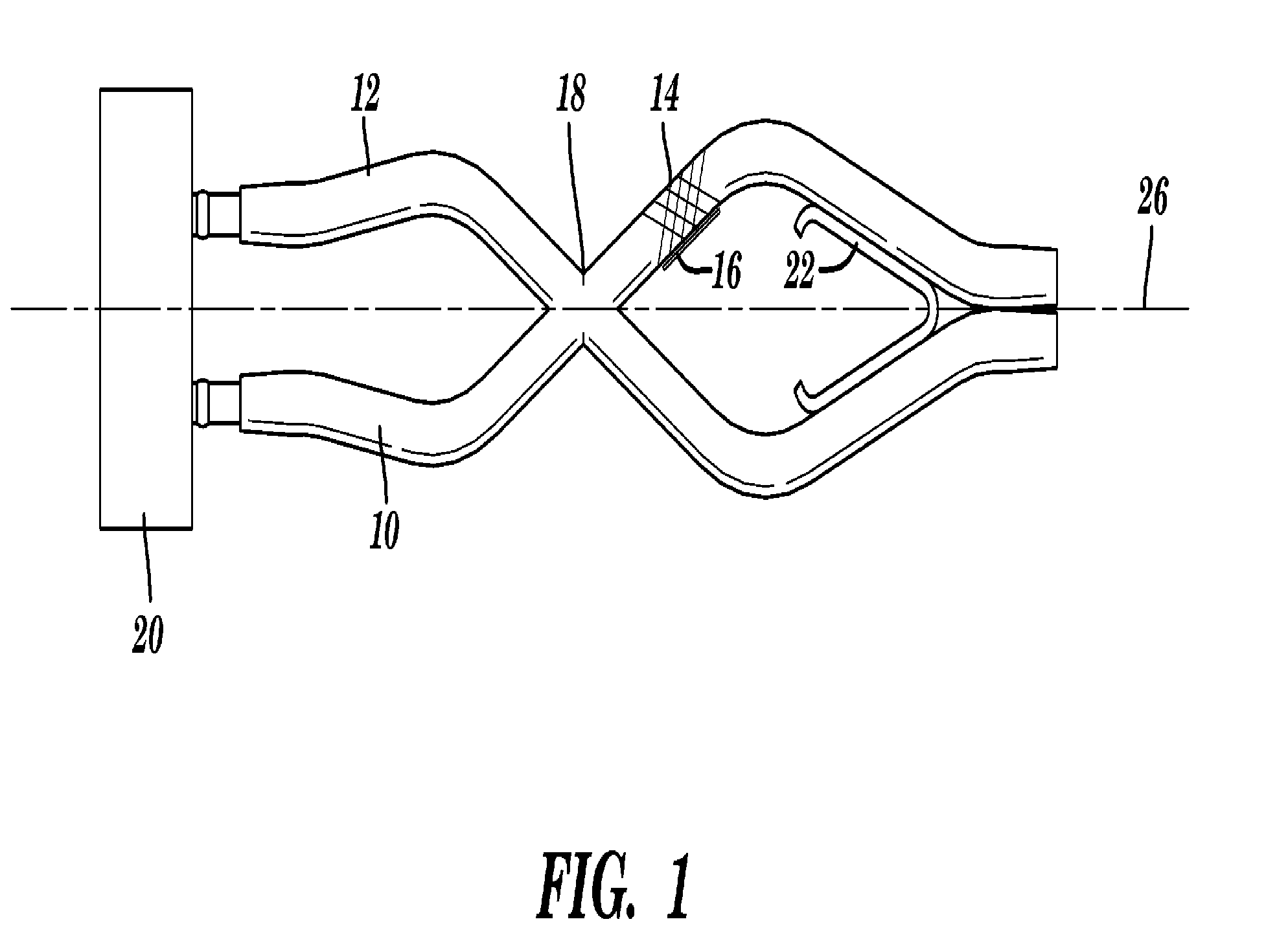 Helix heated hose