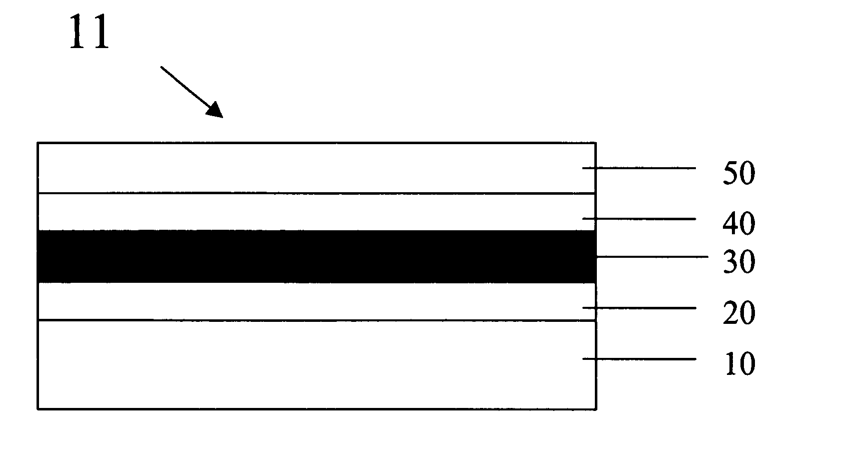 Method and display element with reduced thermal stress