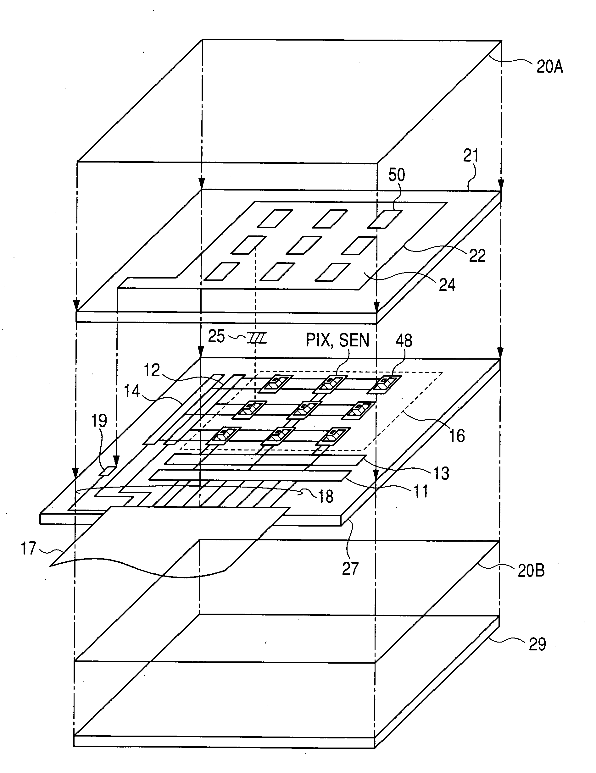 Image display apparatus with image entry function