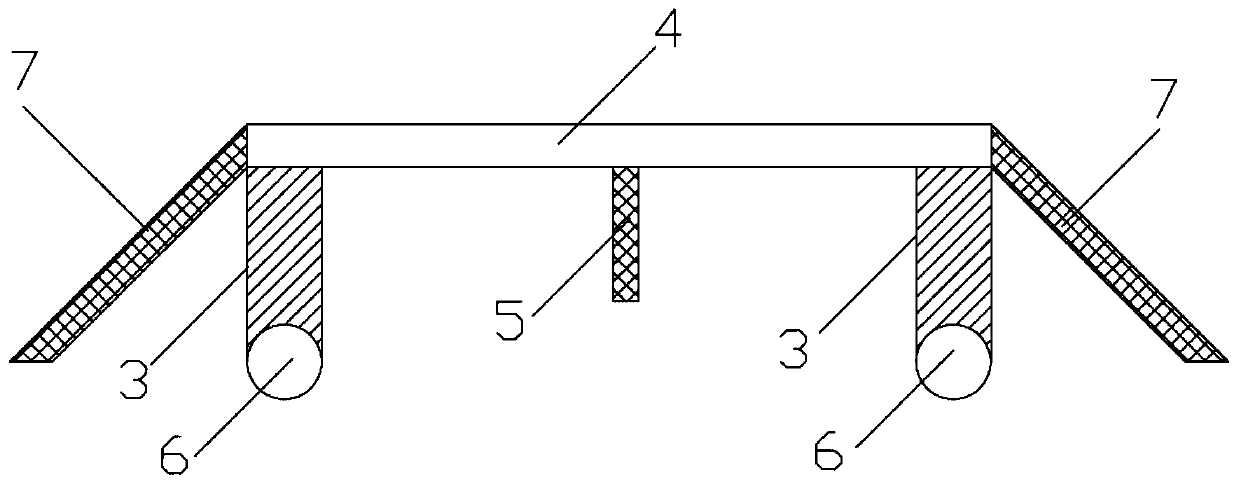 Gantry crane and steering method thereof