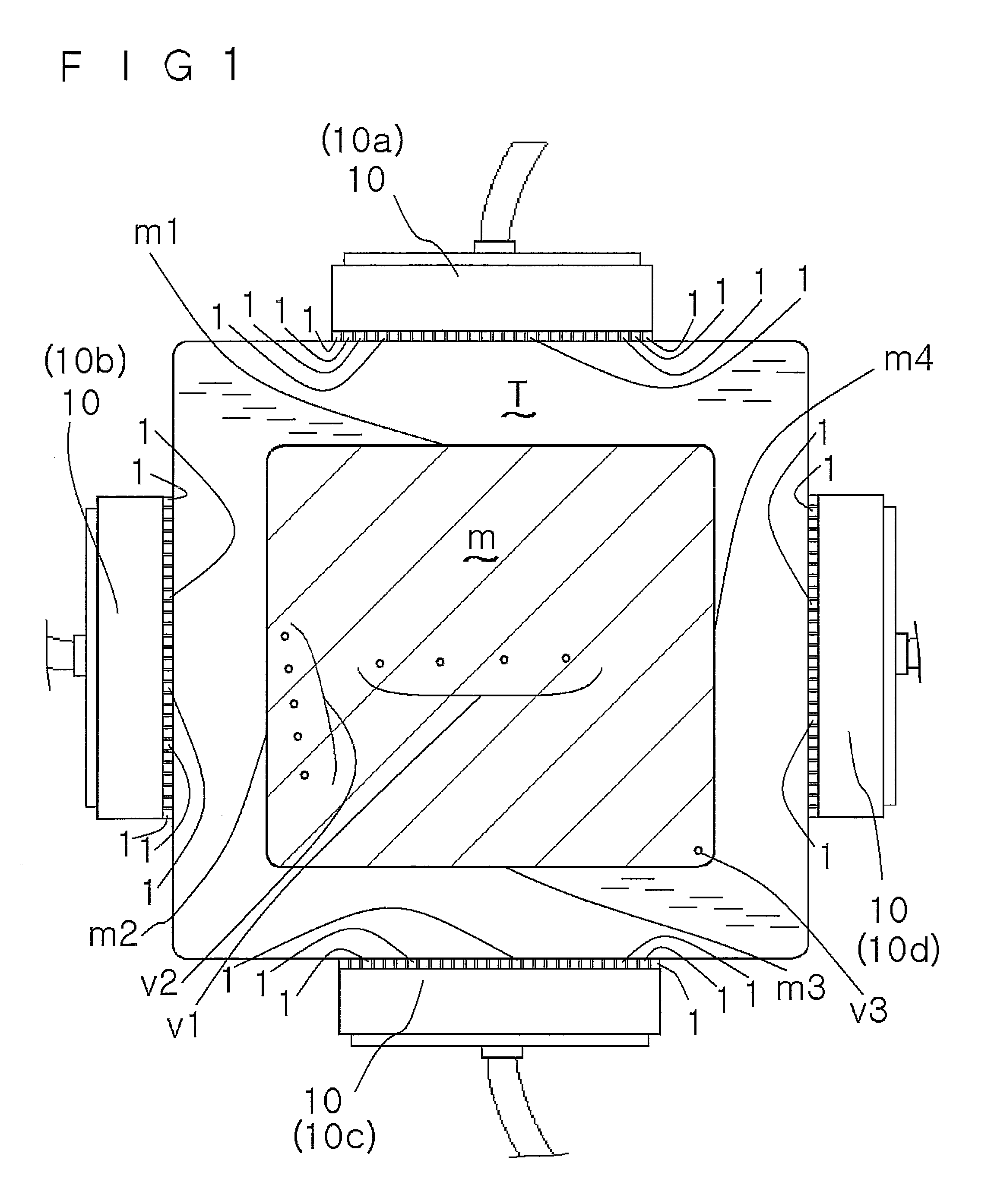 Ultrasonic flaw detection method and ultrasonic flaw detection equipment