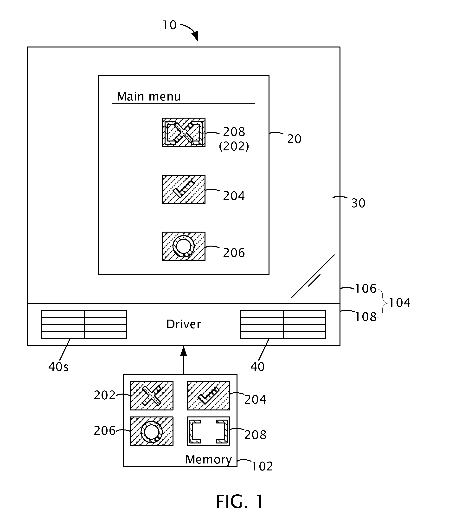 Method for displaying on-screen display