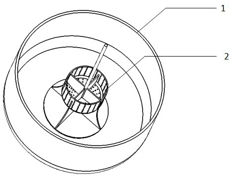 Magnesium alloy material smelting device