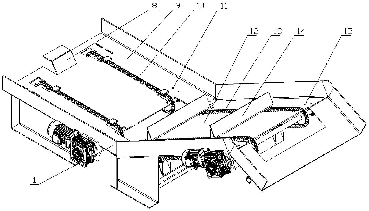 An integrated device for sheet feeding, rotary cutting and stacking