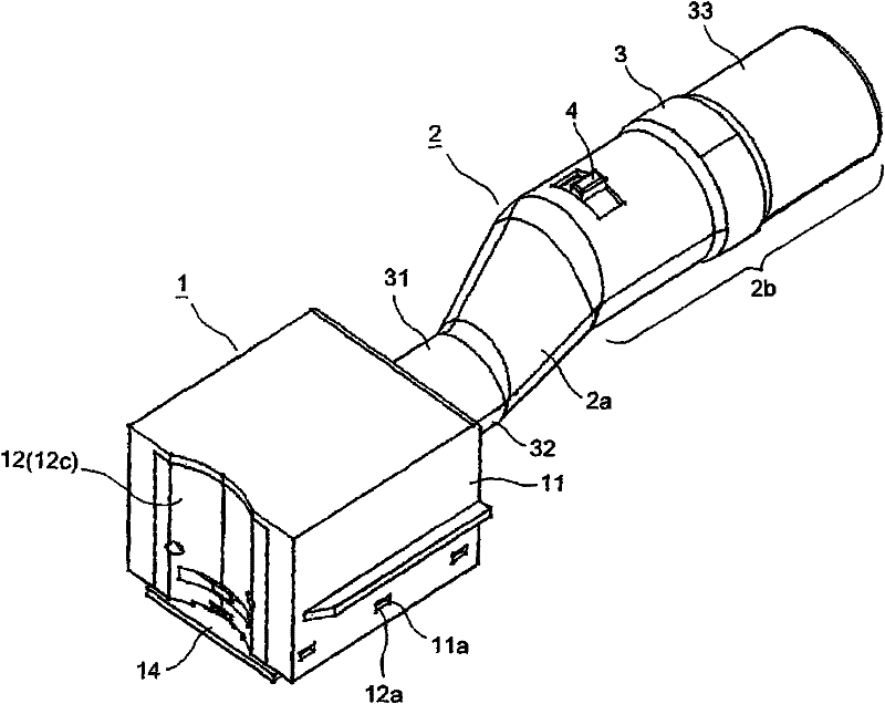 Lever operation device