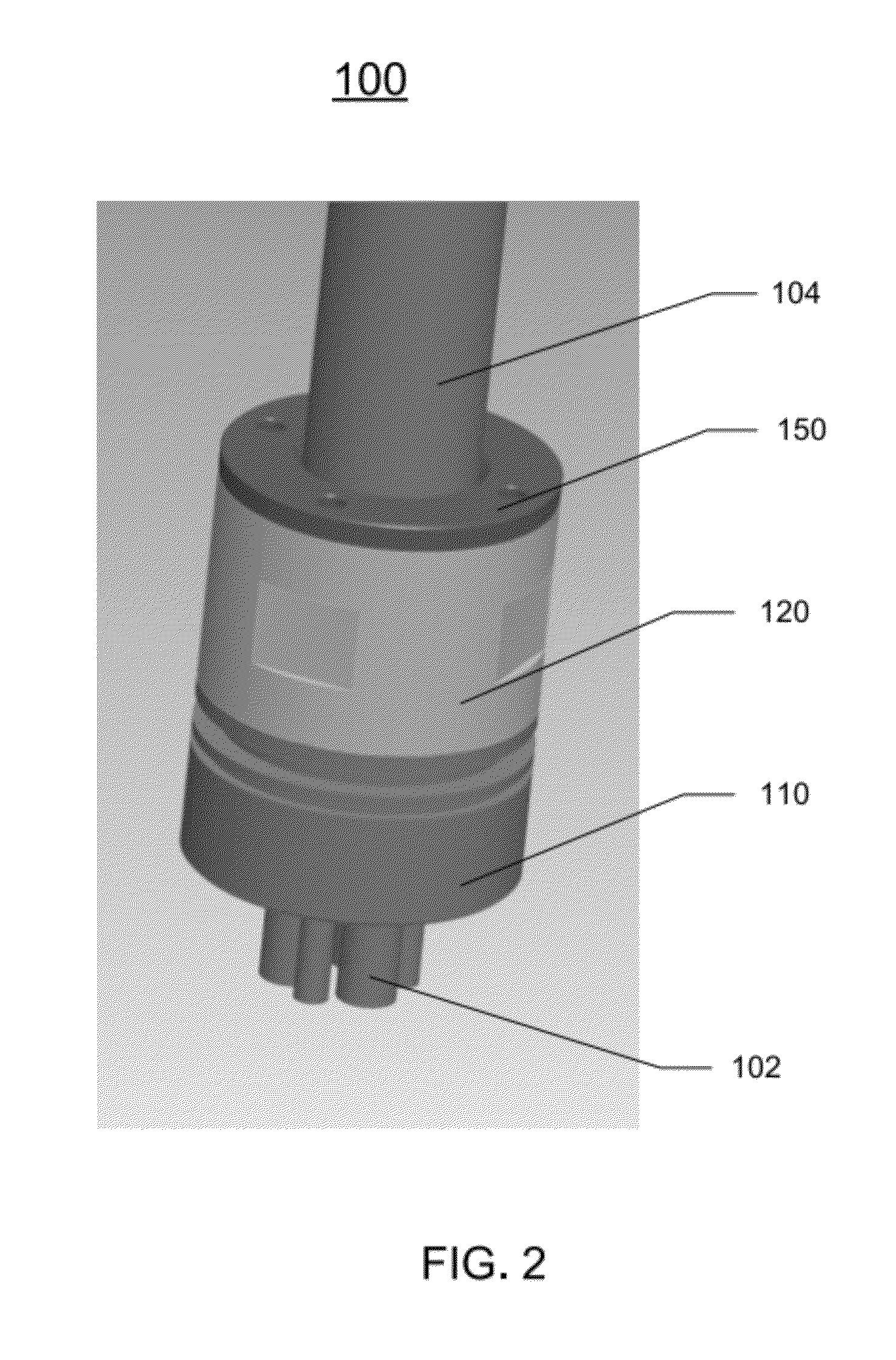 Accessible indirect entry cable gland