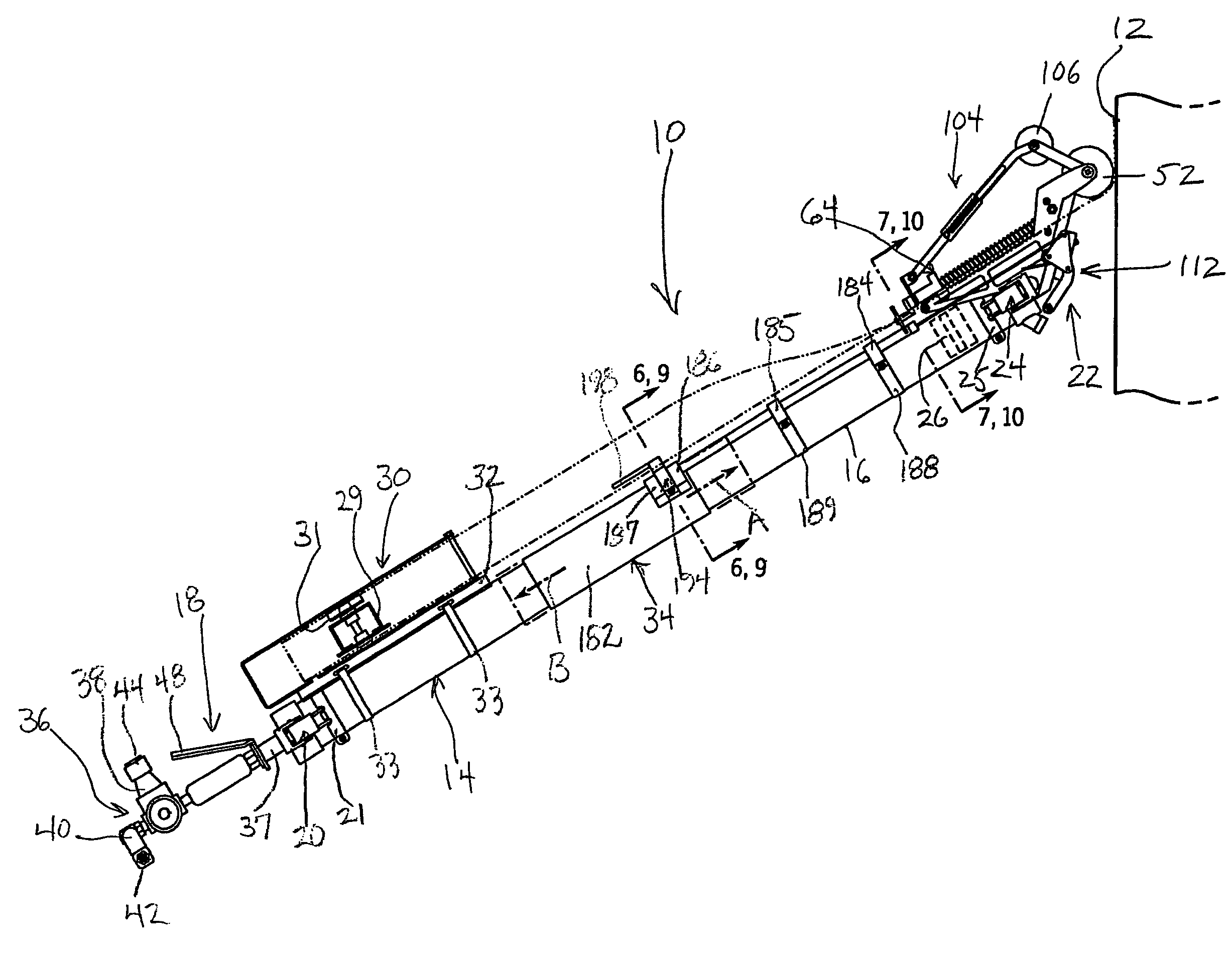 Pneumatic drywall taper