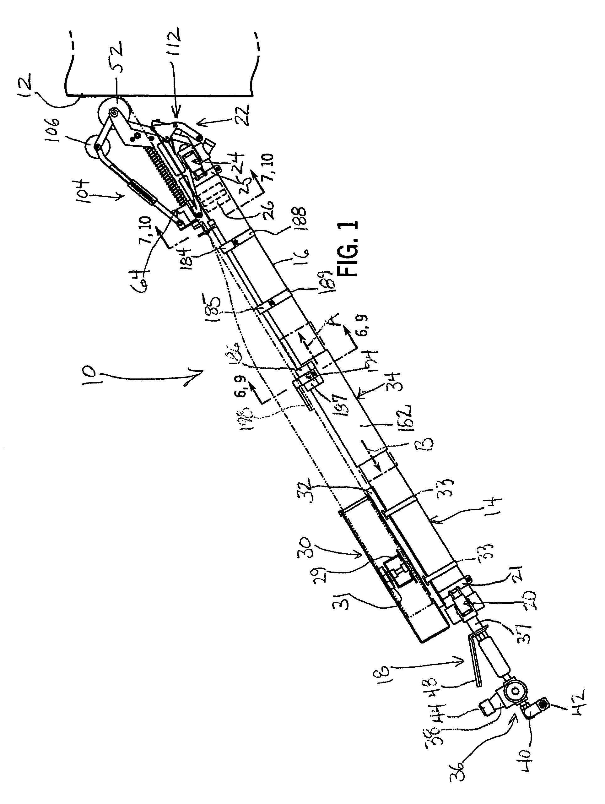 Pneumatic drywall taper