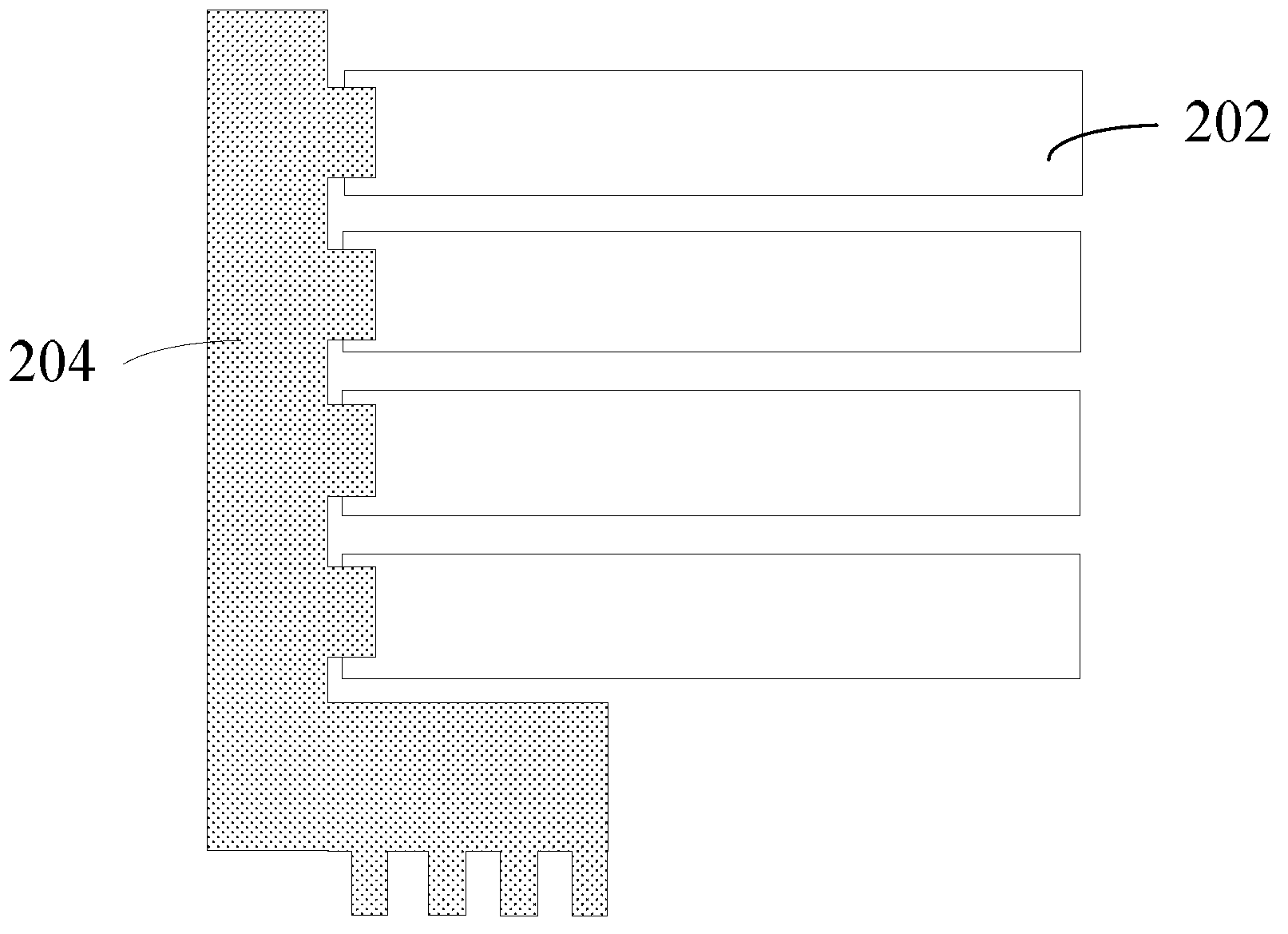 Touch screen sensing component and production method thereof