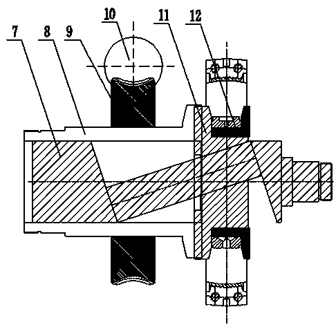 Symmetric metering pump transmission mechanism with sliding block frame connecting rod and metering pump