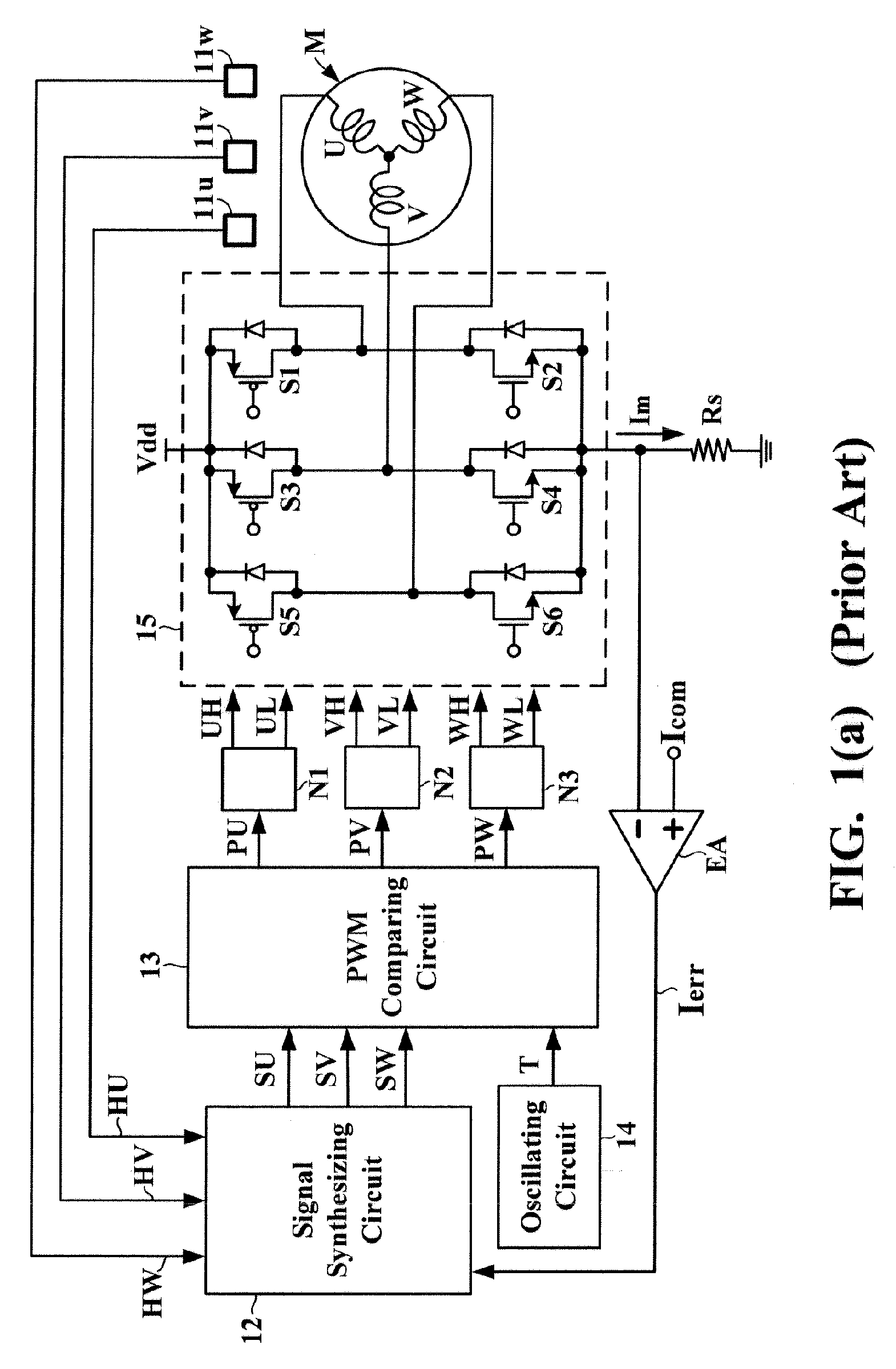 Brushless motor drive device