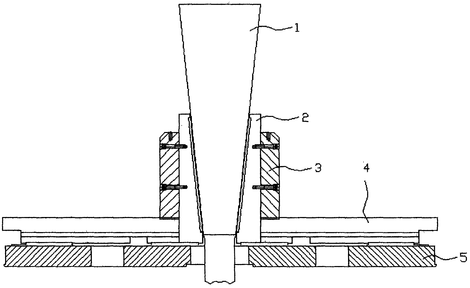 Thermal bulging method for high-temperature alloy flashing welding ring piece