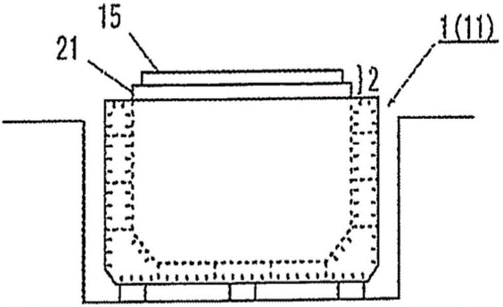 Ultrasonic peening method and floating building