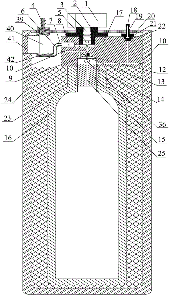 Portable breathing oxygen supply device