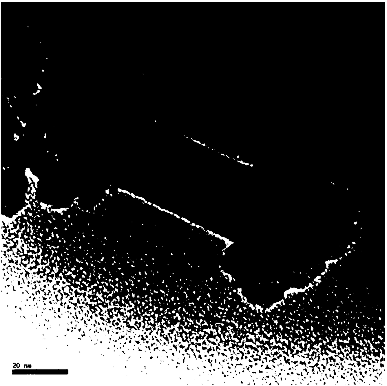 Surface plasmon photocatalyst with broad spectrum absorption and preparation method thereof