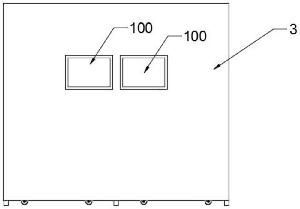 Automatic stacking device for grinding tools