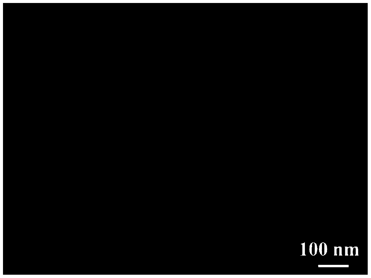 Preparation method of cobalt-doped rhenium disulfide nanosheet array for electro-catalytic hydrogen evolution