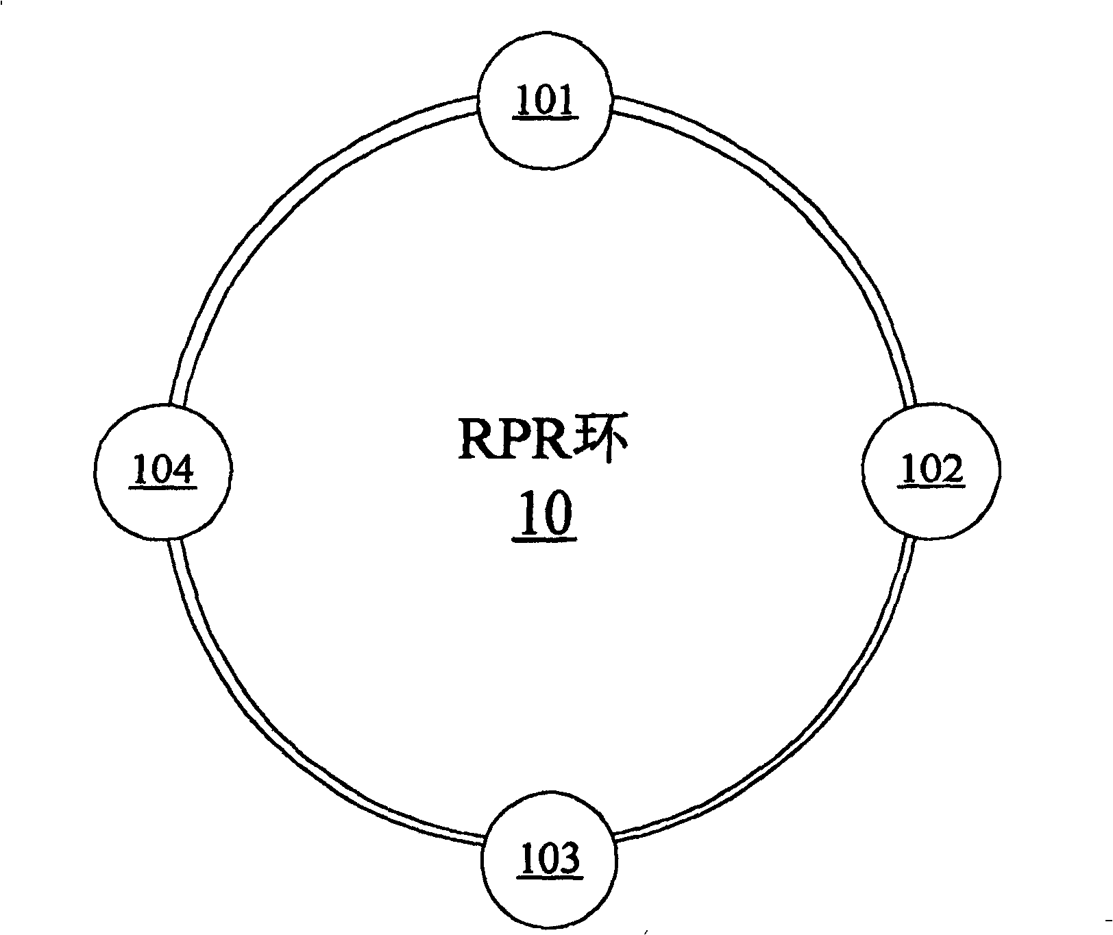 Method and station site for implementing reliable data transmission between elastic packet rings