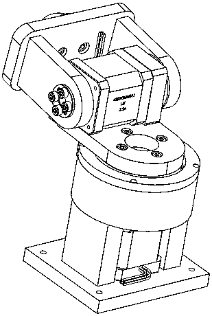 Head-eye coordinated movement device for humanoid robot