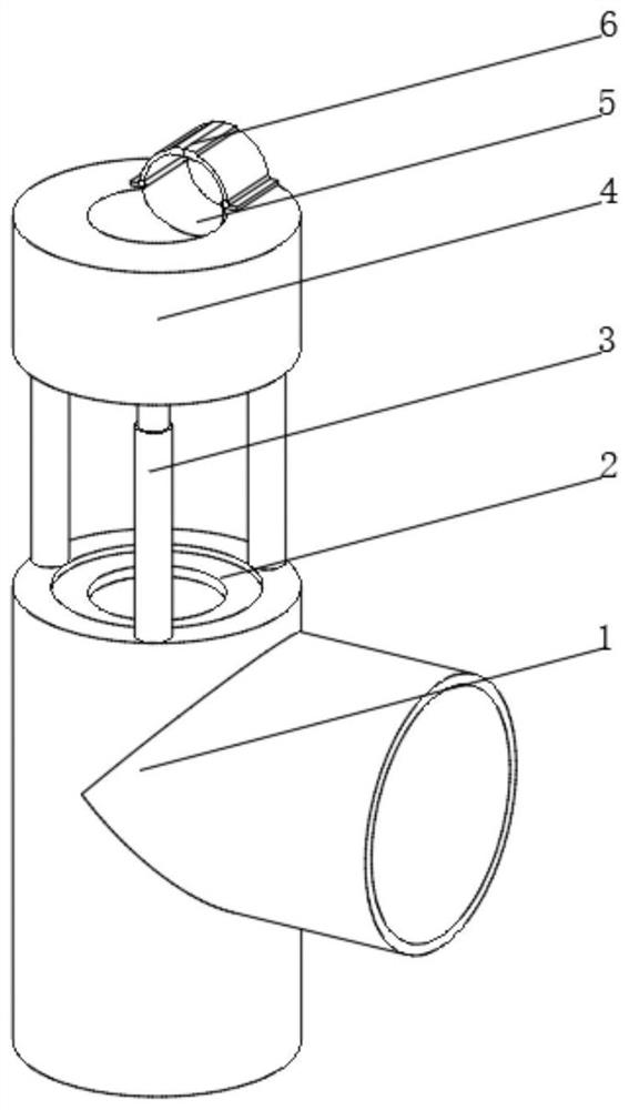 Concrete pouring device