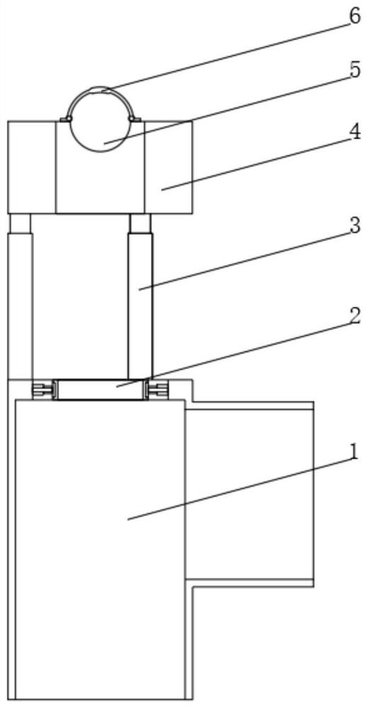 Concrete pouring device