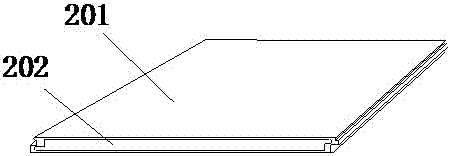 Green, environment-friendly and shock-proof building plate, and preparation and installation method thereof