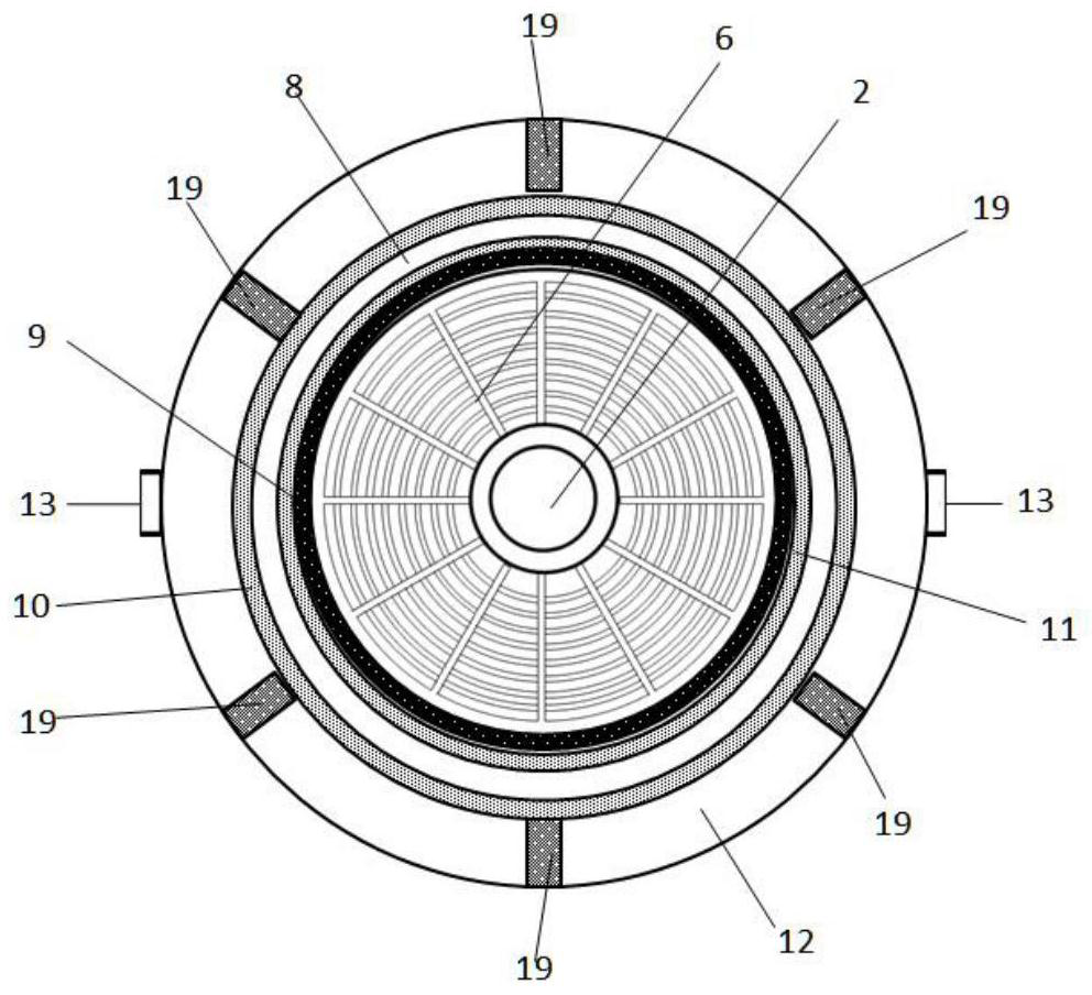 Mass transfer stretching instant dissolving device with cleaning structure and dissolving method of mass transfer stretching instant dissolving device