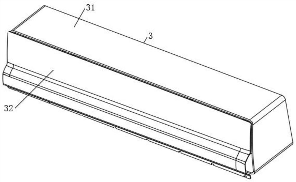 Automatic umbrella winding and drying device applied to automobile