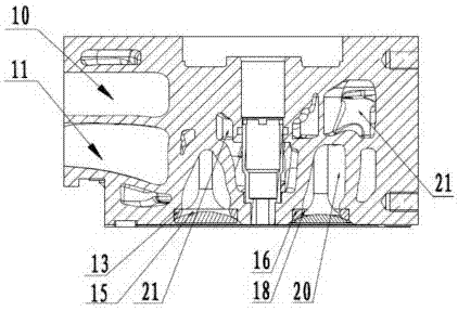 Cylinder head of high-pressure common-rail diesel engine