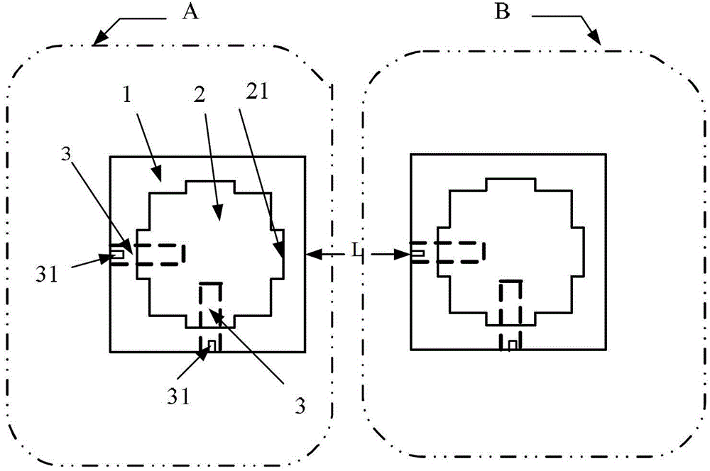 Dual-polarization MIMO (Multiple Input Multiple Output) antenna array