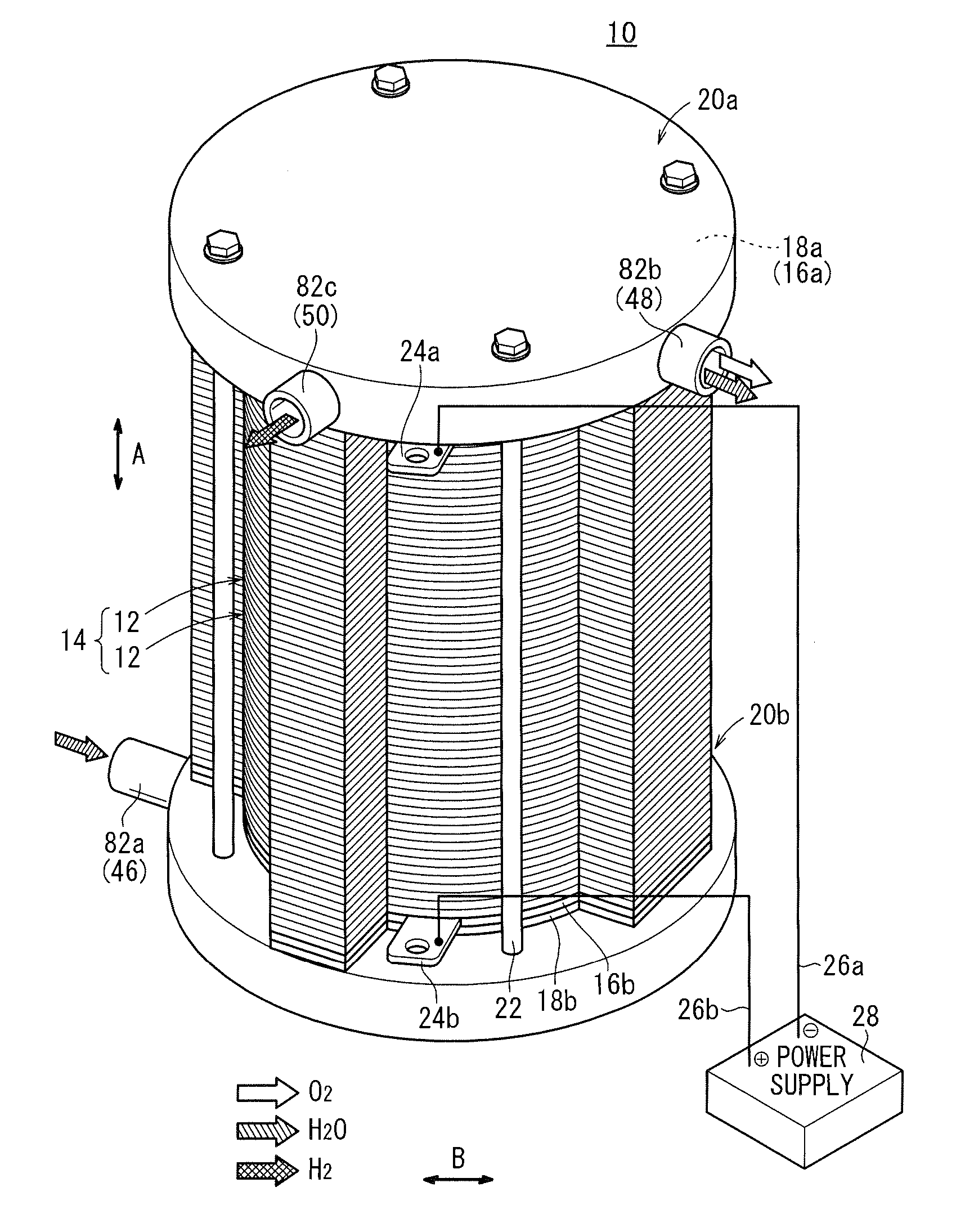 Water electrolysis apparatus