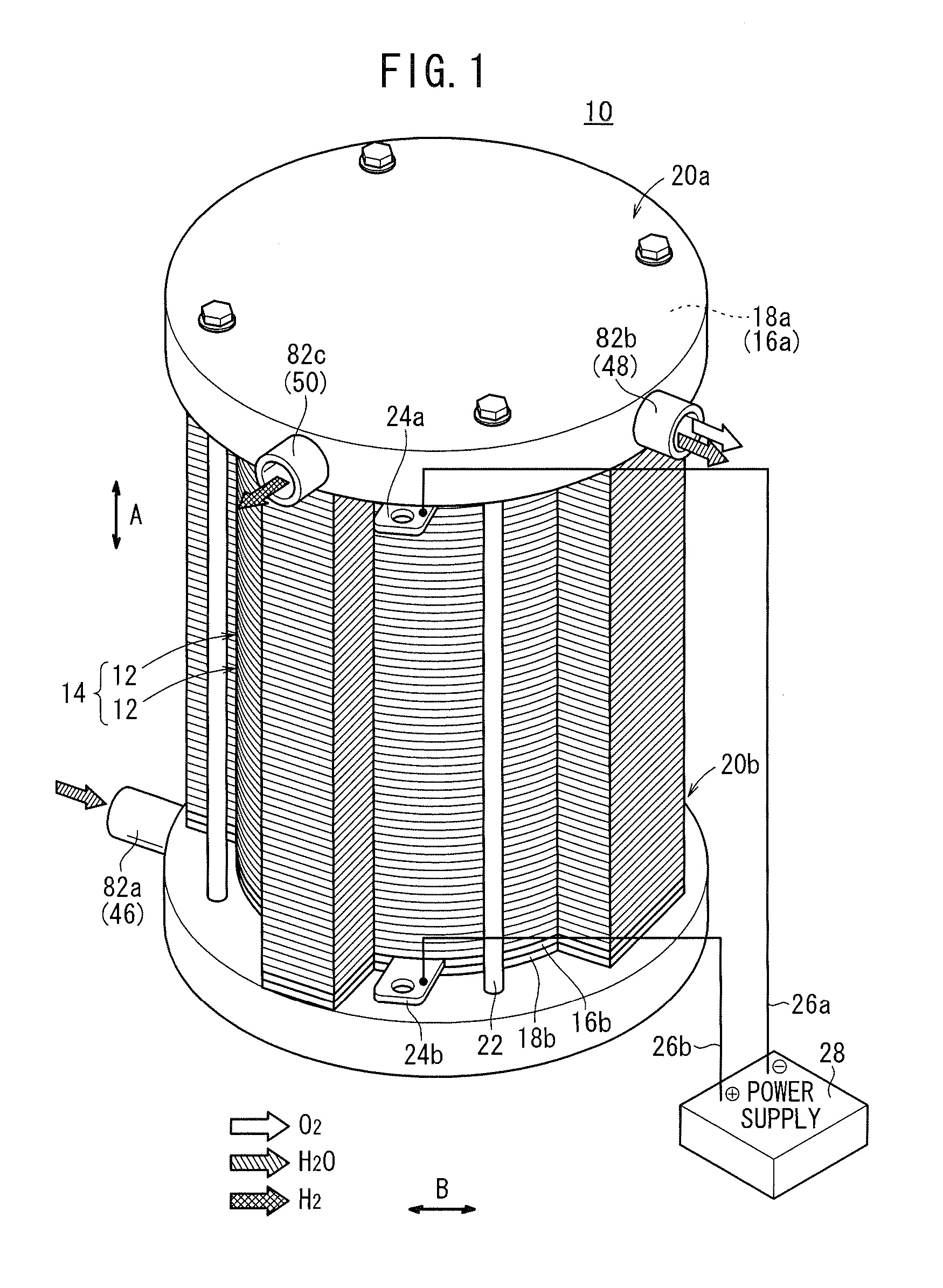 Water electrolysis apparatus