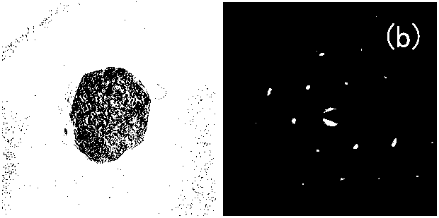 Method for searching blind core deposit by utilizing carbonic particles