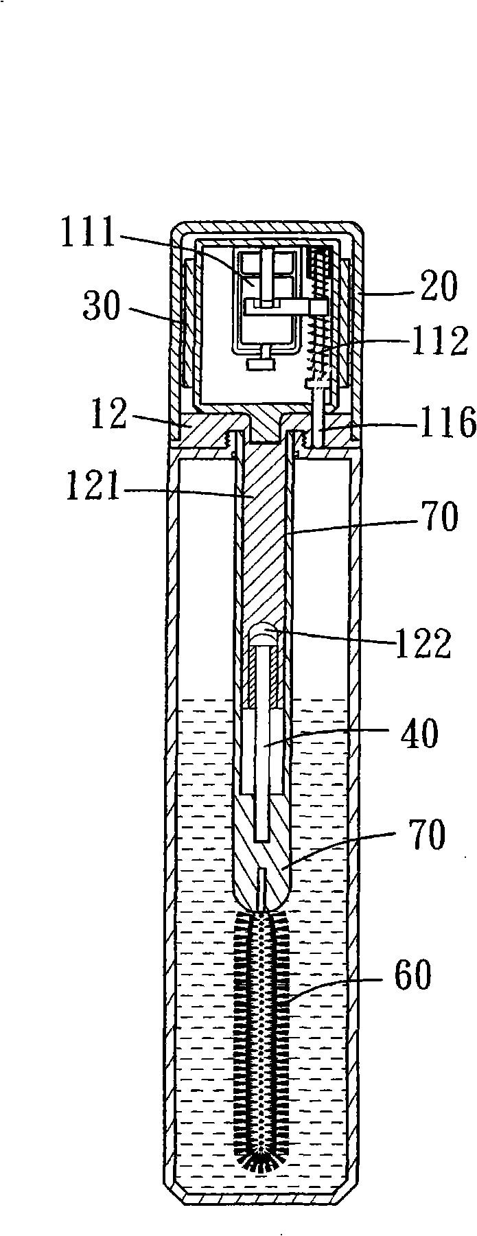 Making up device