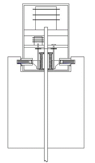 Automatic-locking water conservancy gate device