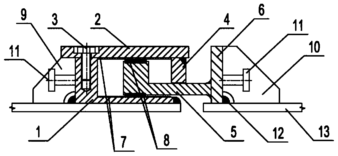 Low-height bridge bracket dual-way limiting telescopic device