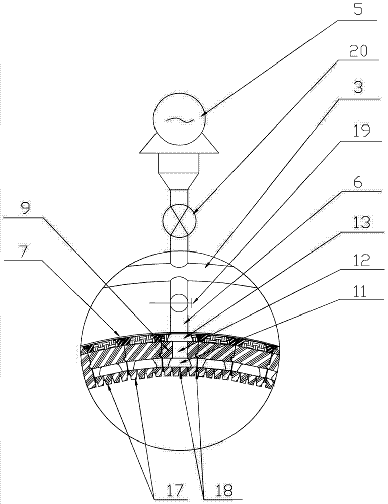 A method for producing metallized pellets by direct reduction of sensible heat of high-temperature oxidation pellets